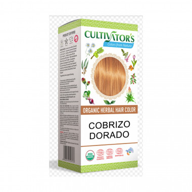 Tinte Vegetal Cobrizo Dorado Cultivators Gr Bio