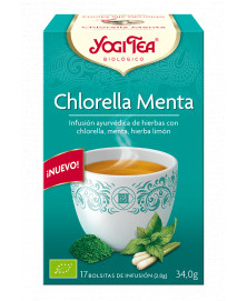 YOGI TEA CHLORELLA MENTA 17 UD BIO