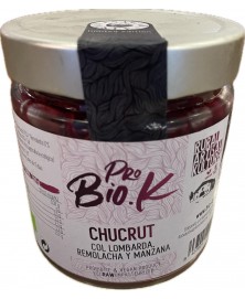 CHUCRUT COL LOMBARDA, REMOLACHA Y MANZANA 350GR BIO