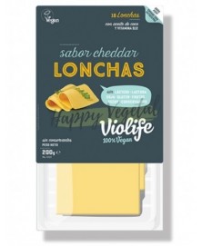 LONCHAS VEGANAS CHEDDAR 200GR