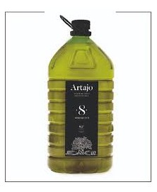 ACEITE ARBEQUINA ARTAJO 8 PET 5L BIO