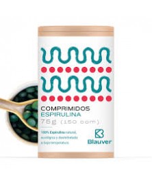 ESPIRULINA DESHIDRATADA 150 COMP BIO