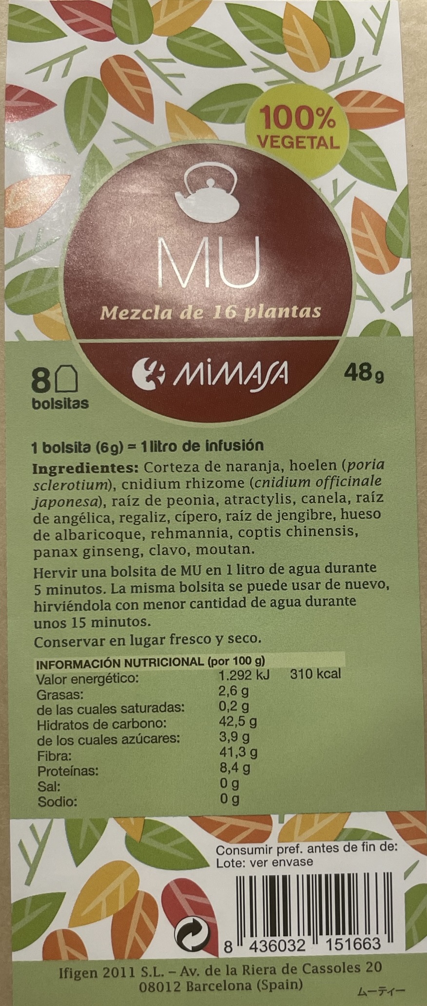 té mu mimosa